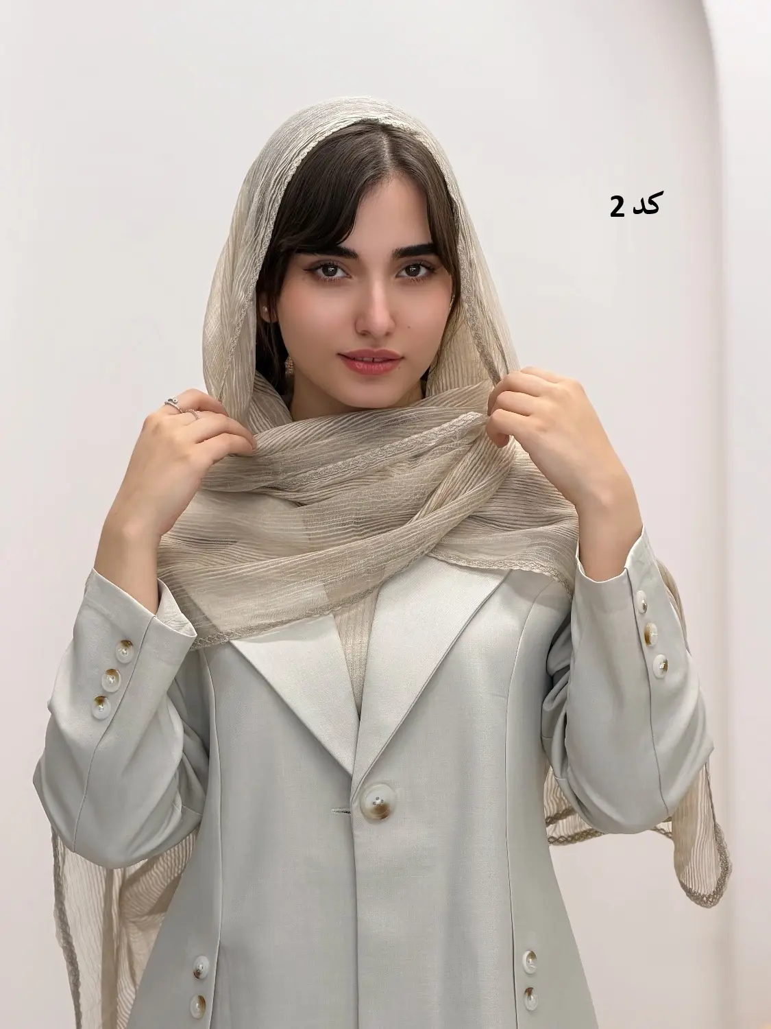 4477-شال ابریشم کیلا